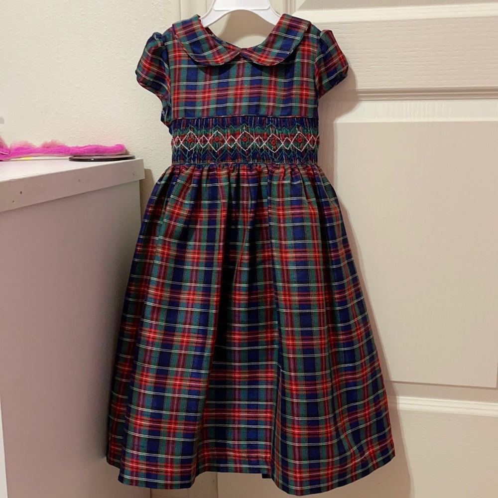Girl’s plaid dress